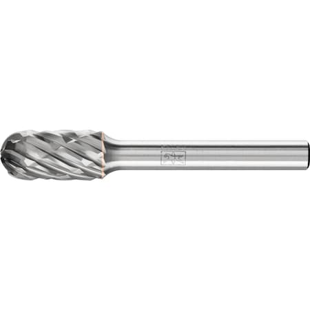 Pferd Carbide Bur - Cylind. Radius End, CAST Cut - 3/8" x 3/4" x 1/4" Shank - SC-3 24429